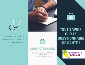 le questionnaire de santé de l'assurance de prêt immobilier